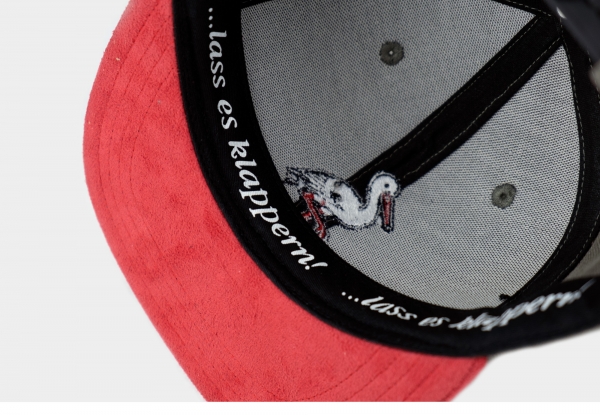 "Storchenbräu" - grau (Snapback)